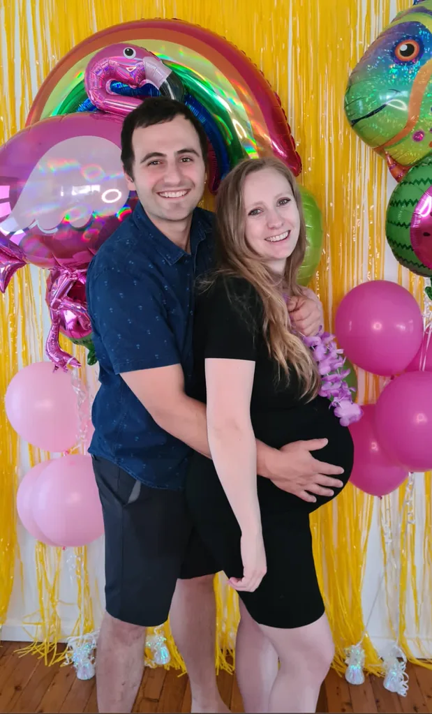 Image of pregnant woman with husband