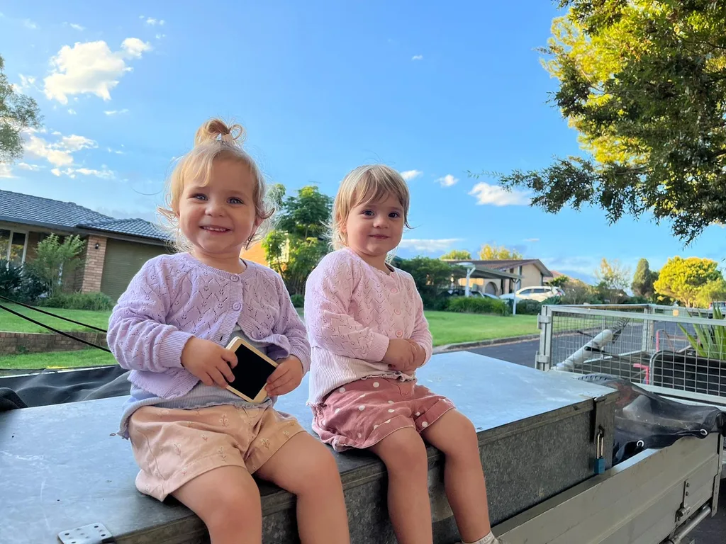 Image of twin sisters