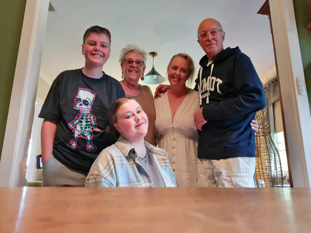 John Brownlie and family