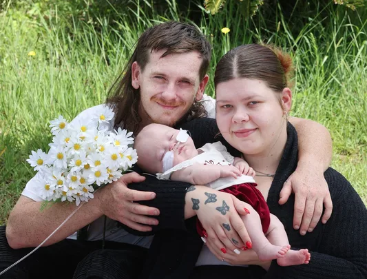 Darling Daisy: The premature baby born tinier than a tub of butter