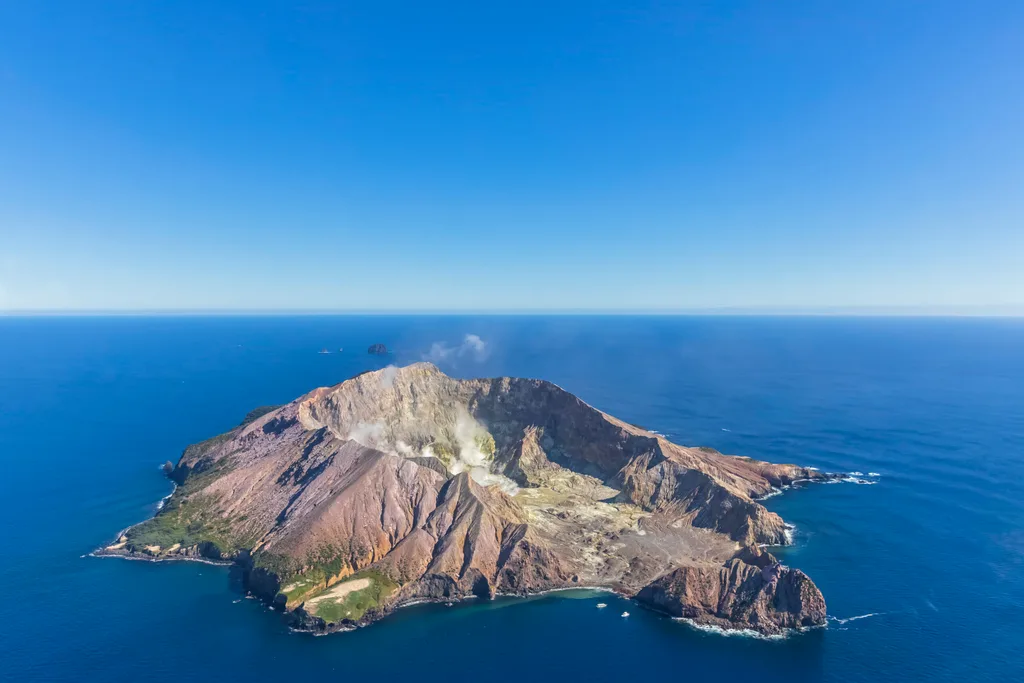 Image of White Island volcano