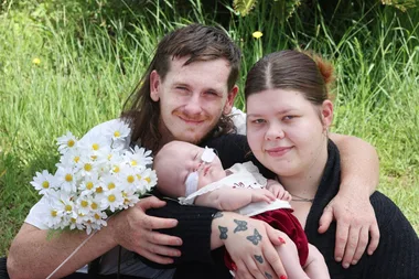 Darling Daisy: The premature baby born tinier than a tub of butter