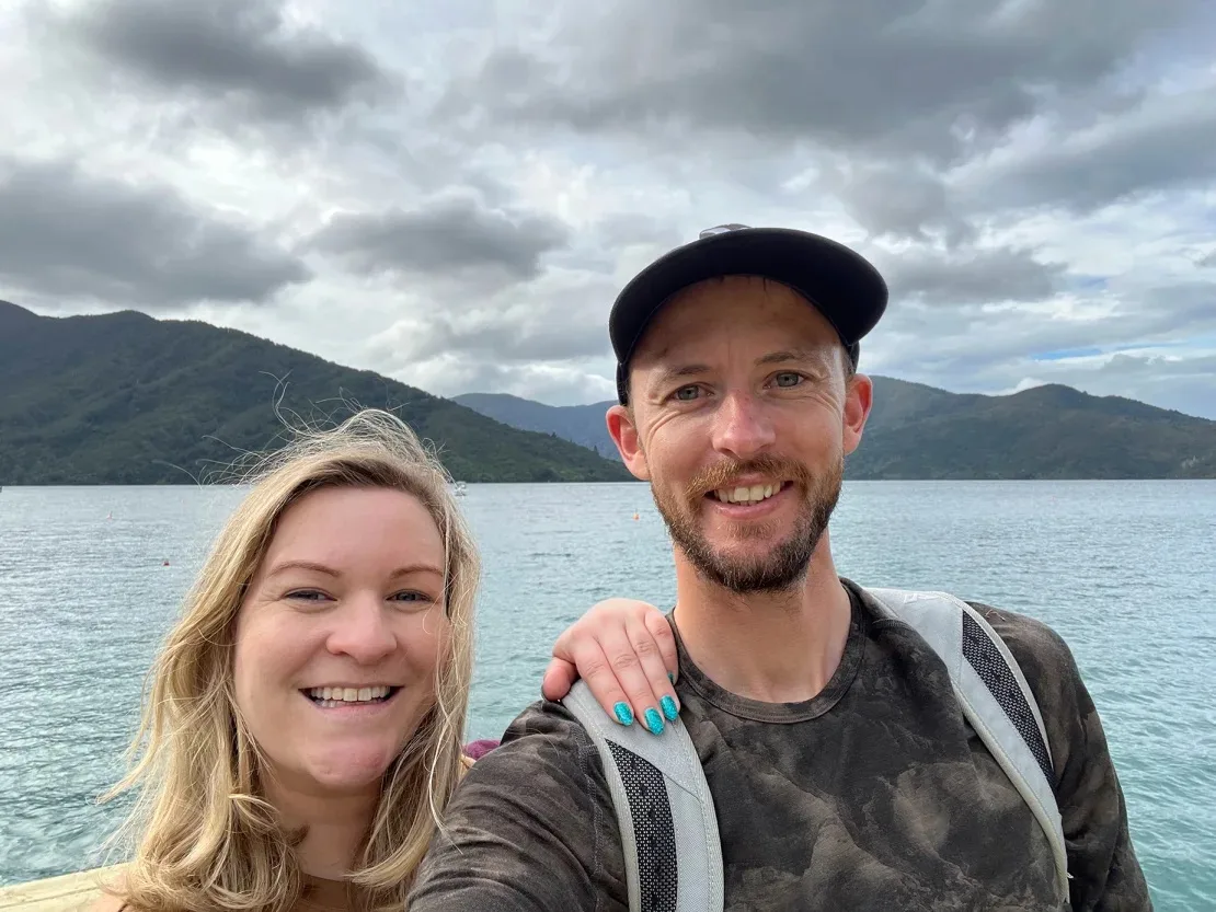 Samantha and Toby on their travels