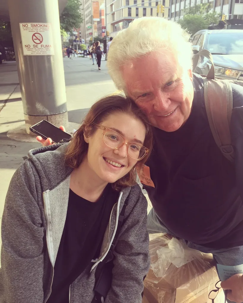 Image of daughter and dad post jetski accident