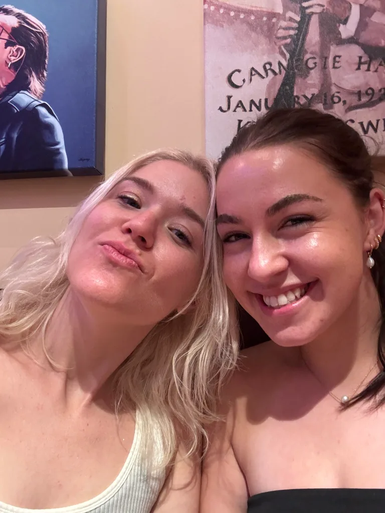 Image of two women post jetski accident