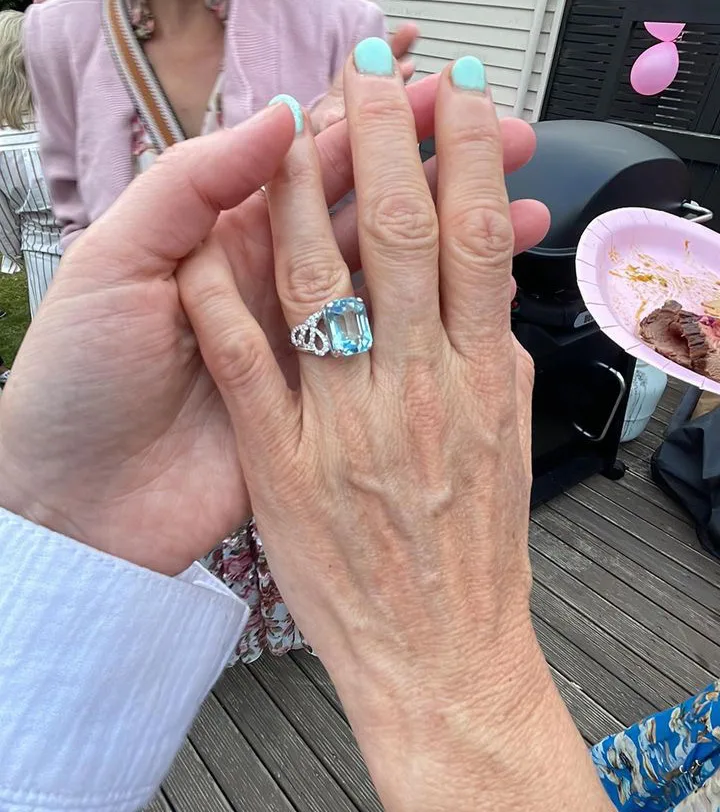 Image of beautiful engagement ring