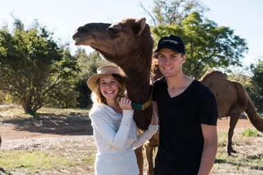 Camel farmer: ‘I’m a blind man with a vision’