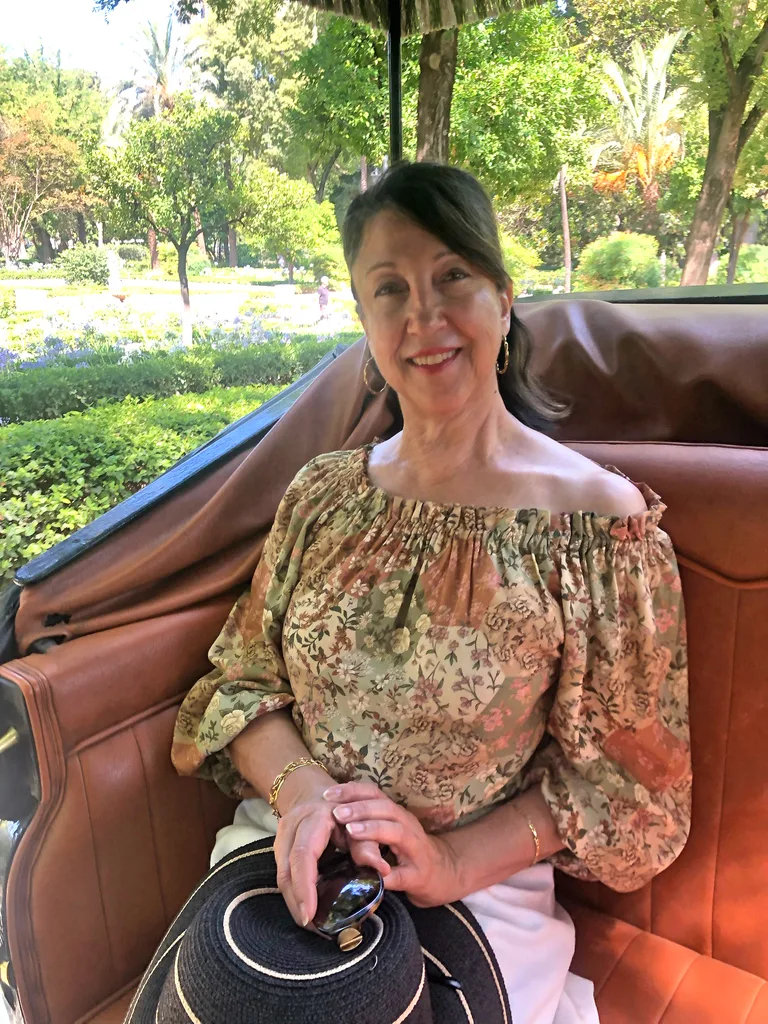 Image of woman holidaying in Italy