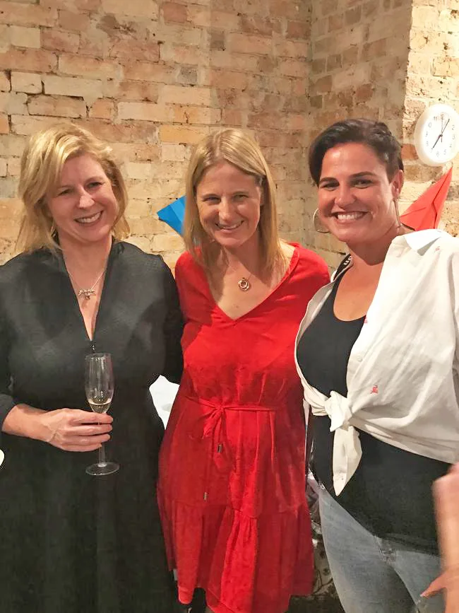 The three Moriarty author sisters