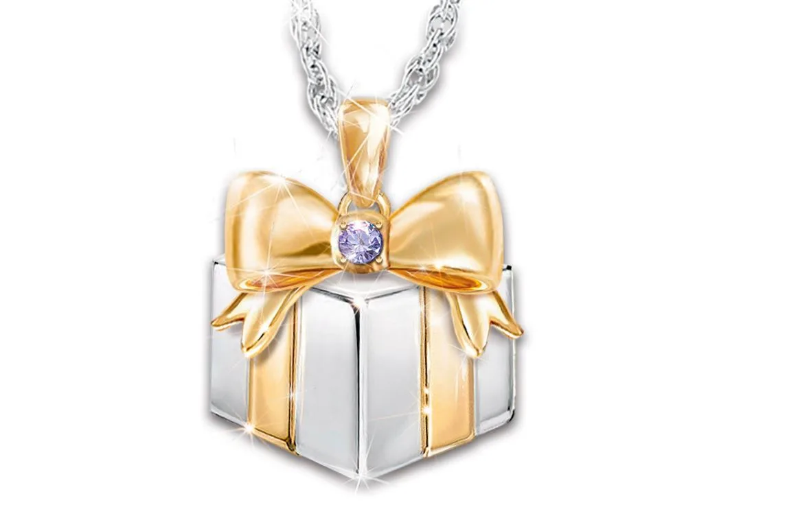 Mum’s Greatest Gift Personalised Birthstone Pendant Necklace
