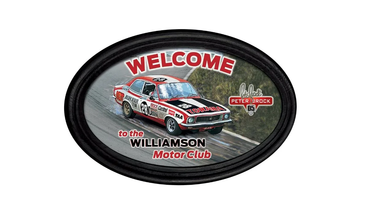 Personalised Gift Family Peter Brock Print