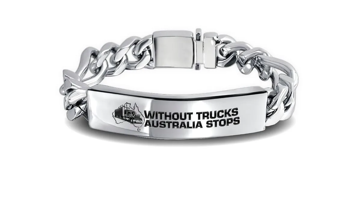 Truckies Personalised Gift Wristband
