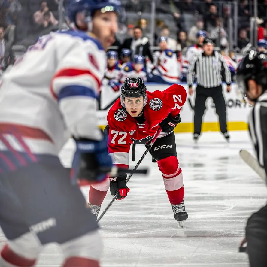 Image of people playing ice hockey