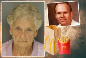 Margaret Kellis and Dallas Kellis with Maccas