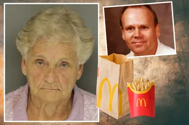 Margaret Kellis and Dallas Kellis with Maccas