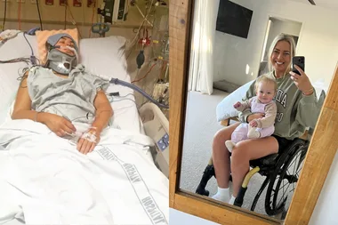 Paralysed…but I walked down the aisle!