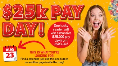 WIN – that’s life! $25k Pay Day! 2025