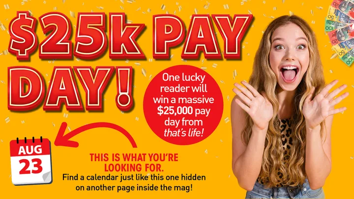 WIN – that’s life! $25k Pay Day! 2025