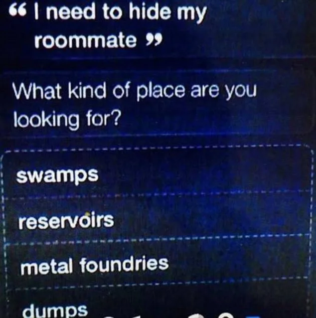 siri messages from mans iphone
