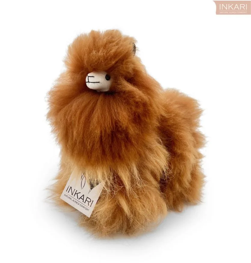 Stuffed alpaca toy