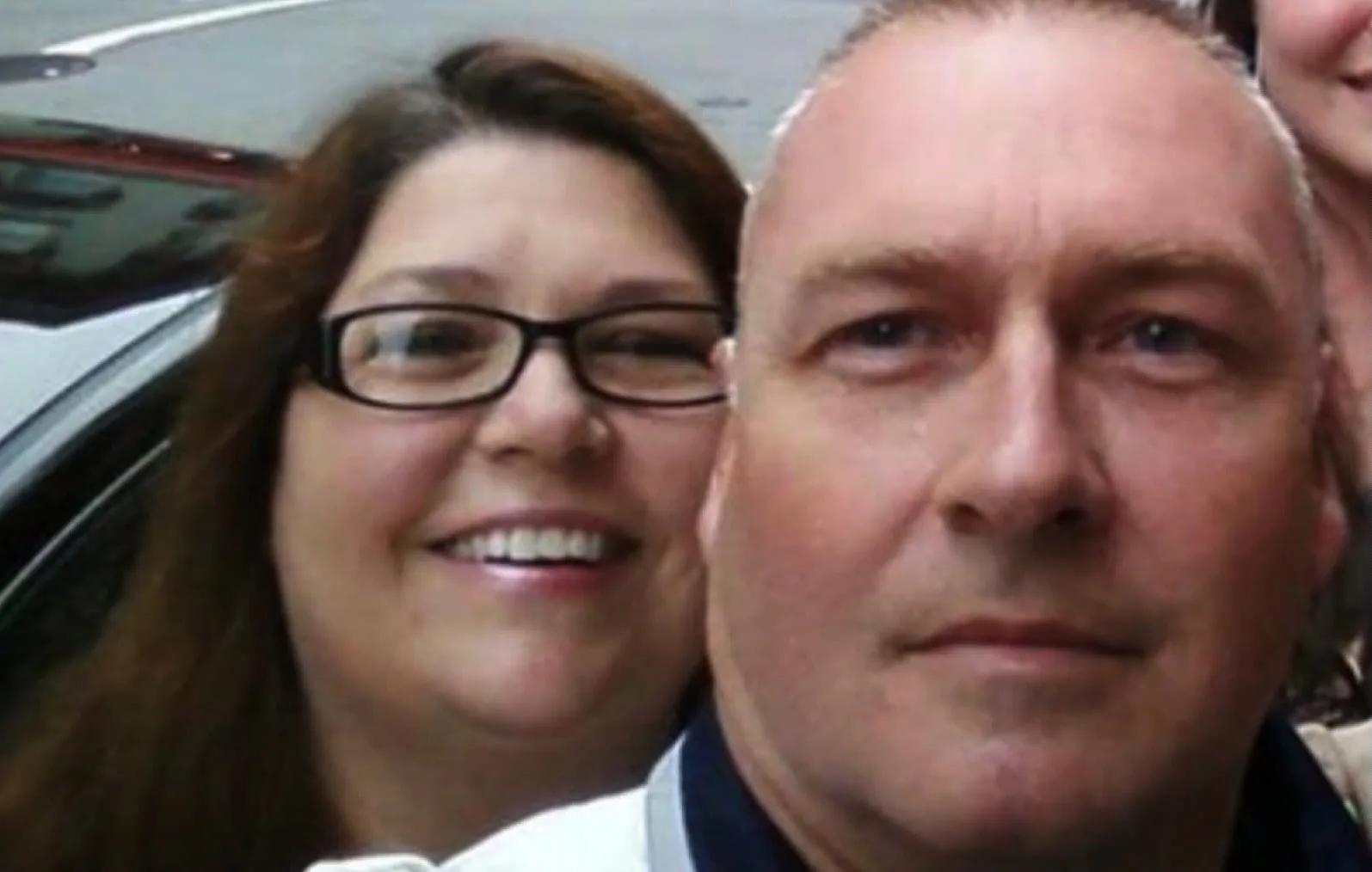 man and woman with glasses 