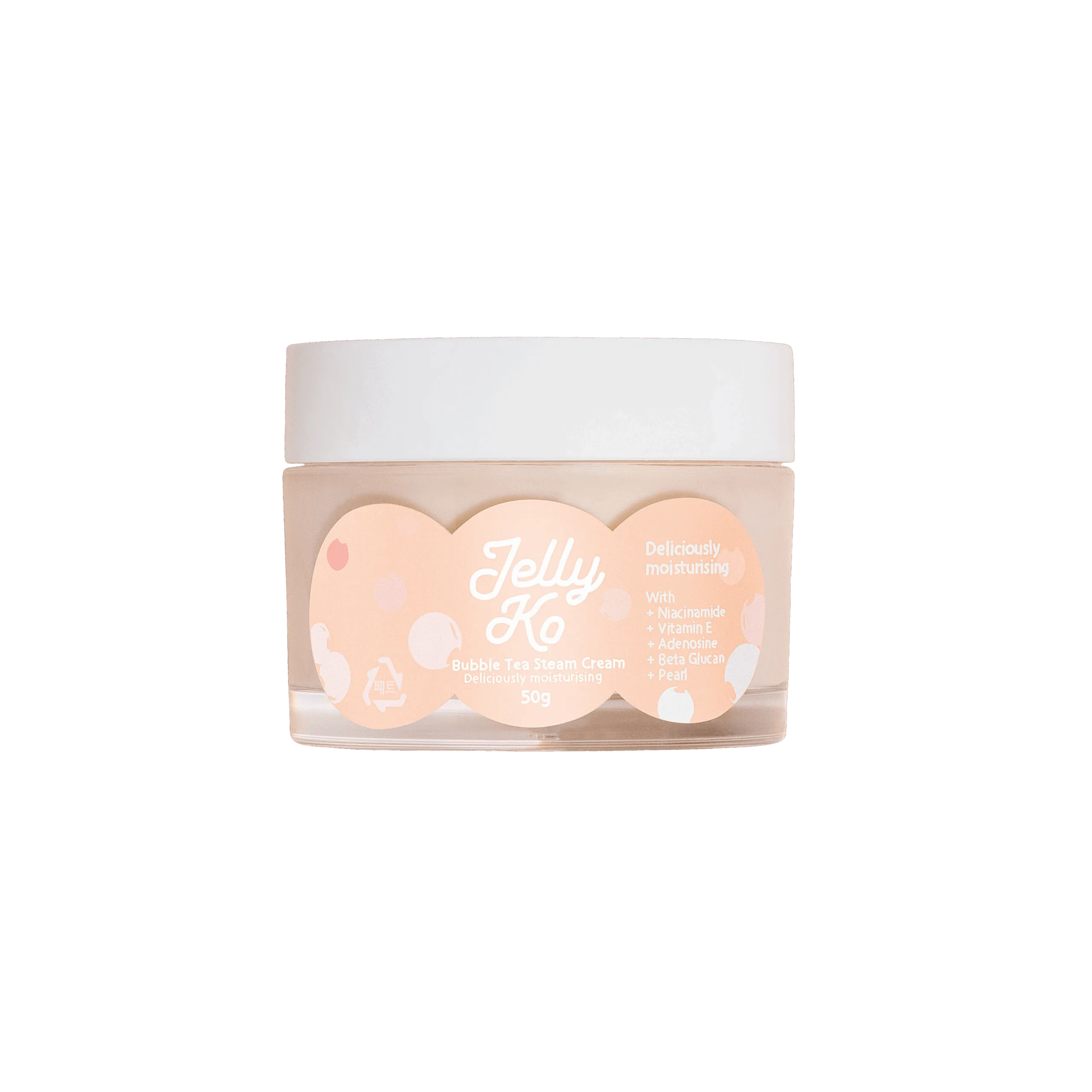 Korean skincare: Jelly Ko Bubble Tea Steam Cream