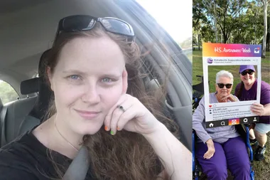 ‘My armpits and groin felt like they were on fire’