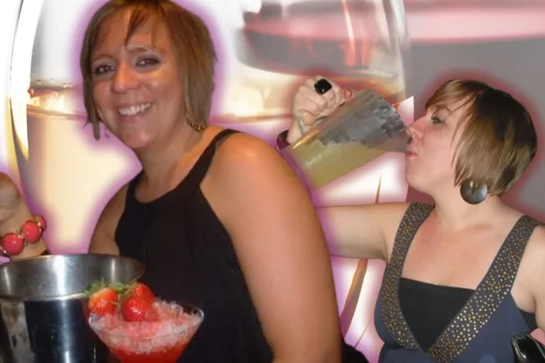 I drank four bottles of wine a day