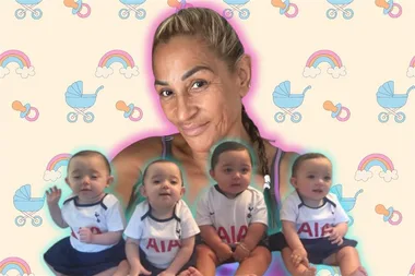 Mum’s miracle: ‘I had quadruplets at 50’