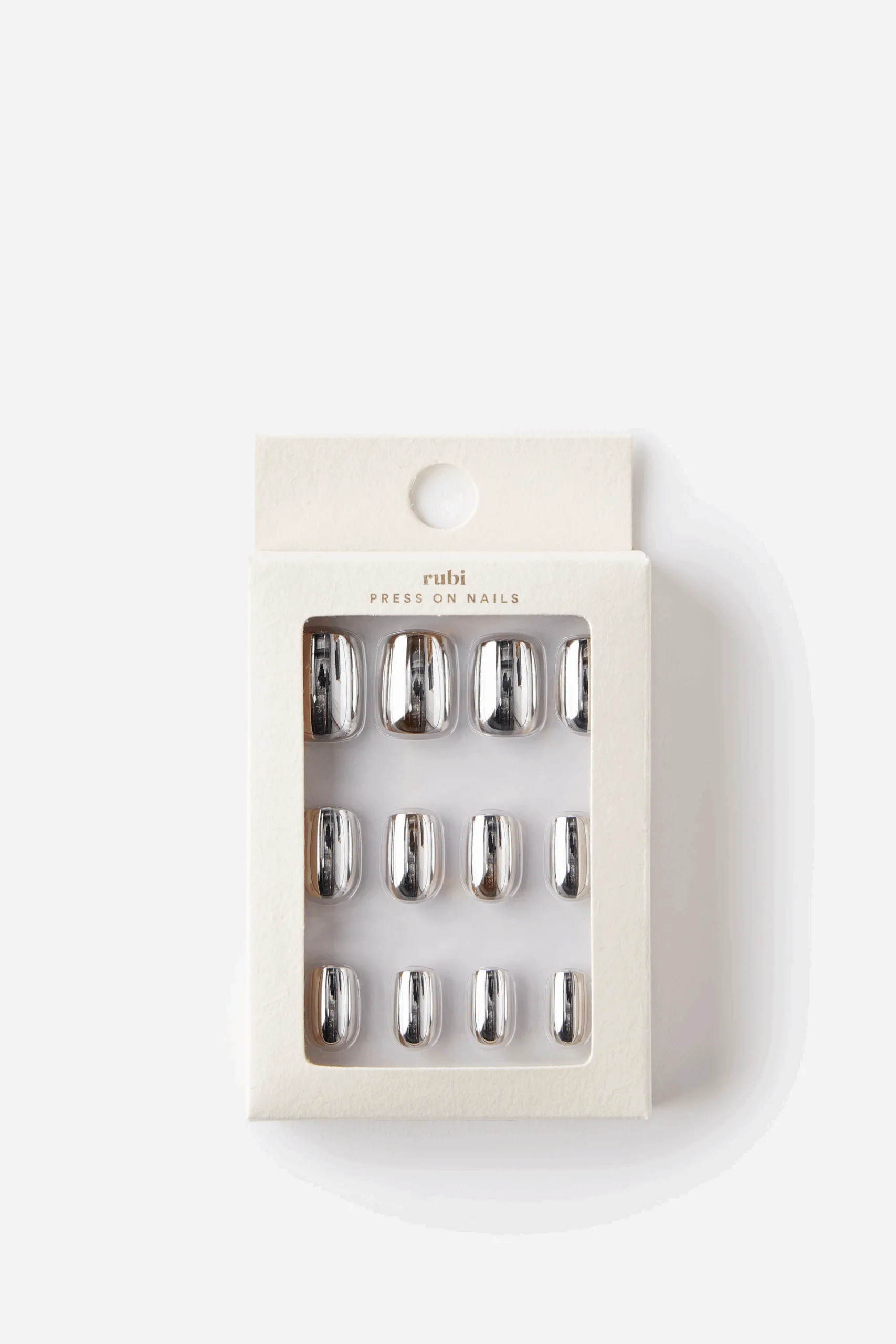 Rubi Press On Nails in Chrome