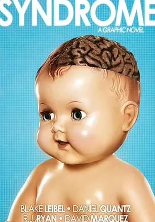 A book cover showing a baby 