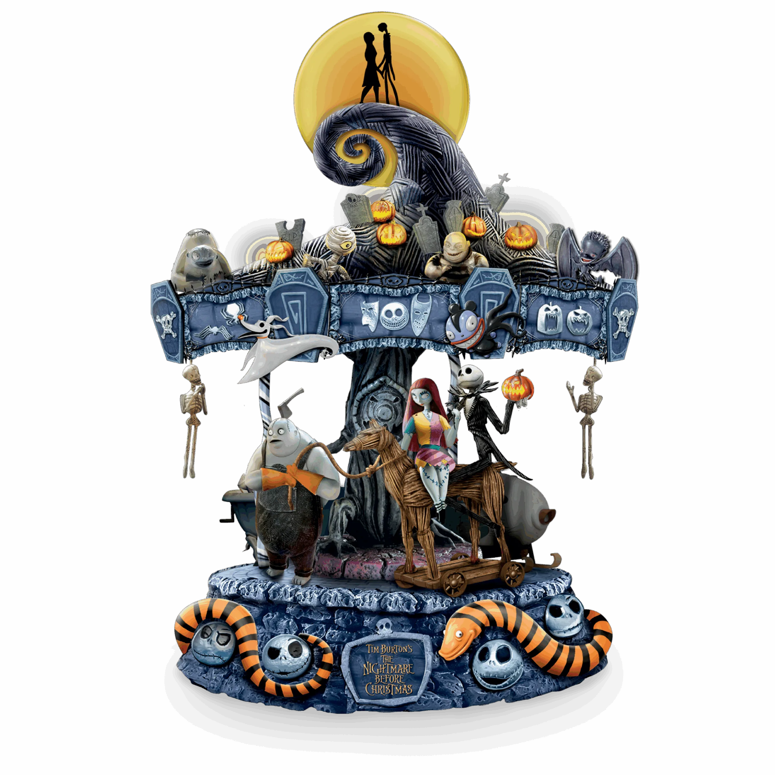 Spooky carousel model