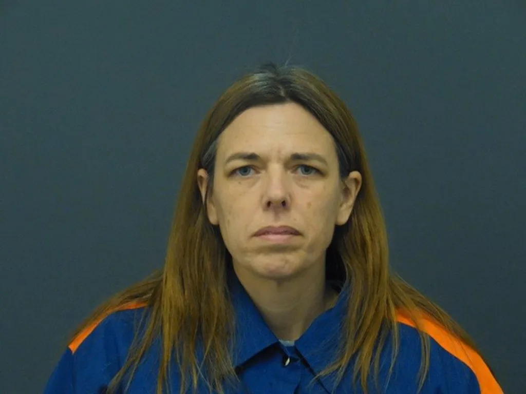 Mugshot image of cyber bully mum