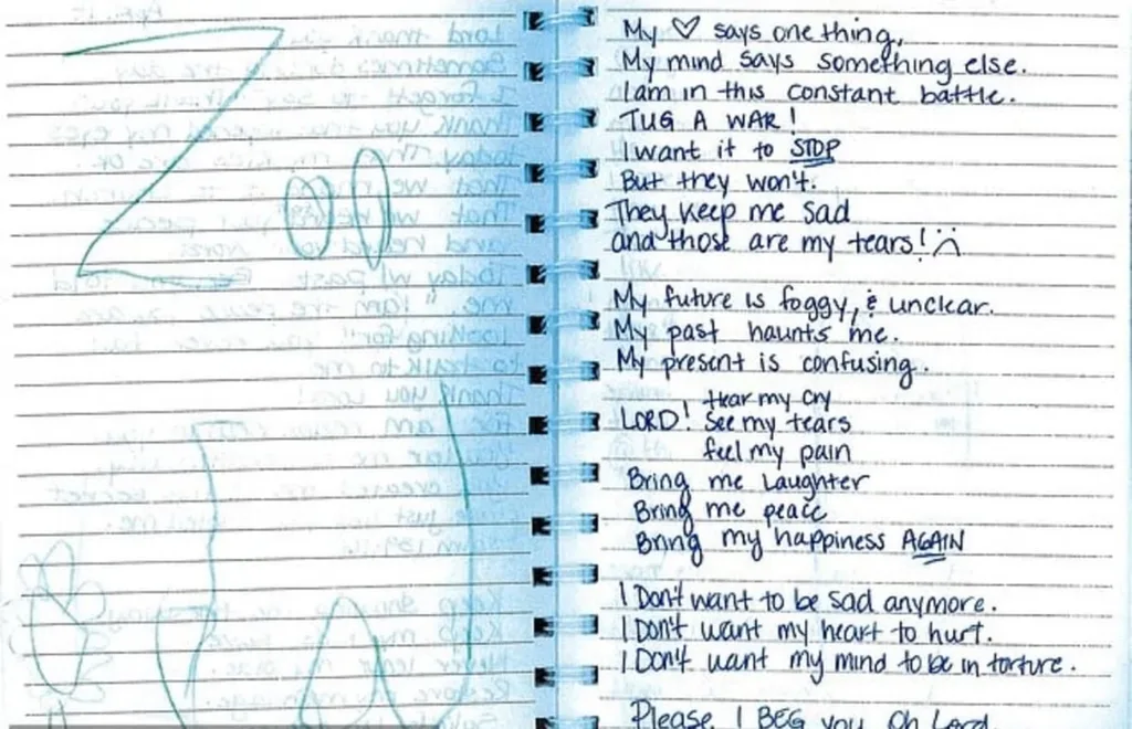 An extract from a diary