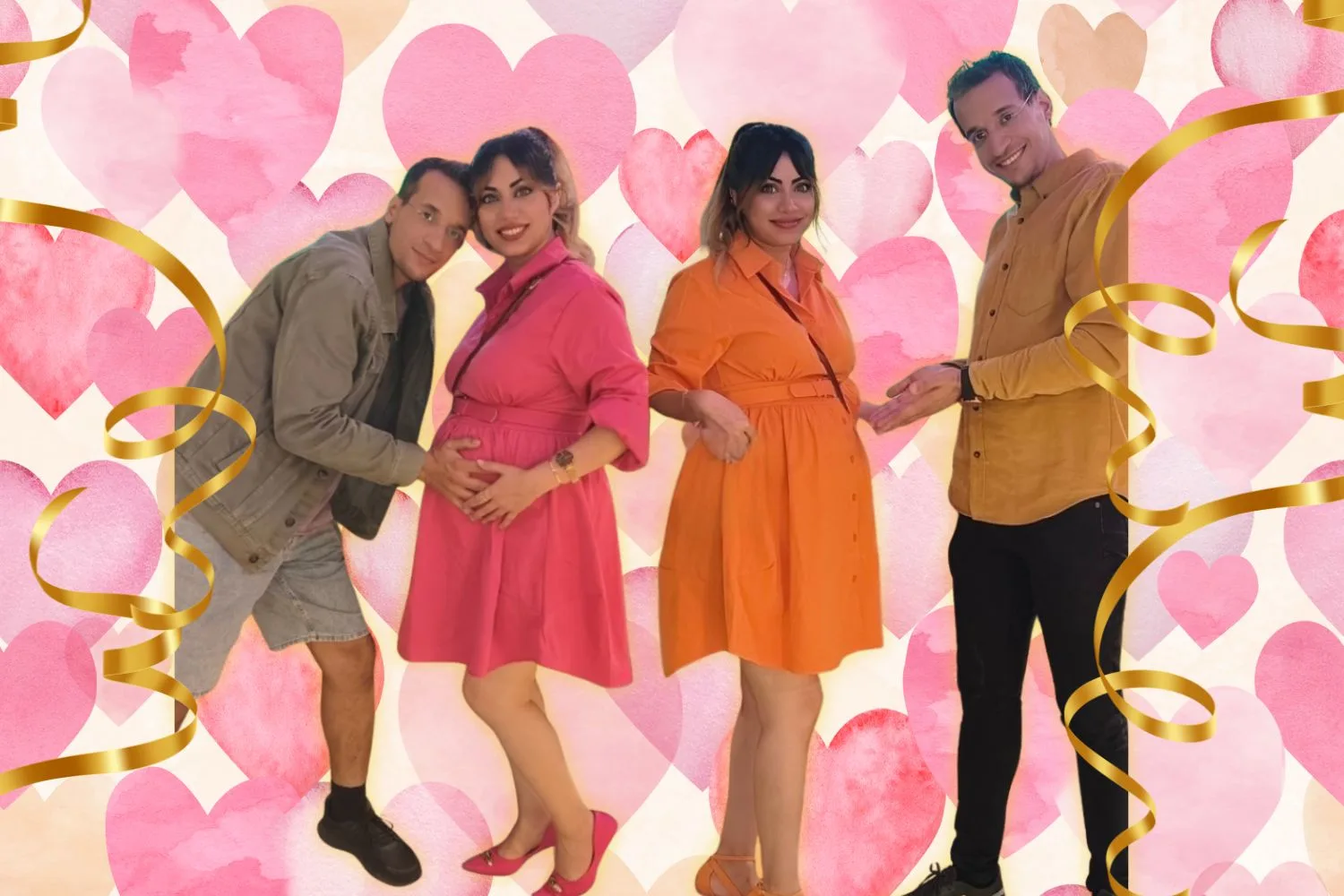 Mahdi & Nahid and Nazanin & Hamed.