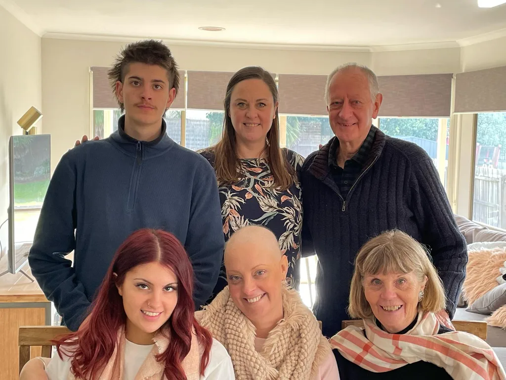 Nicole and her family