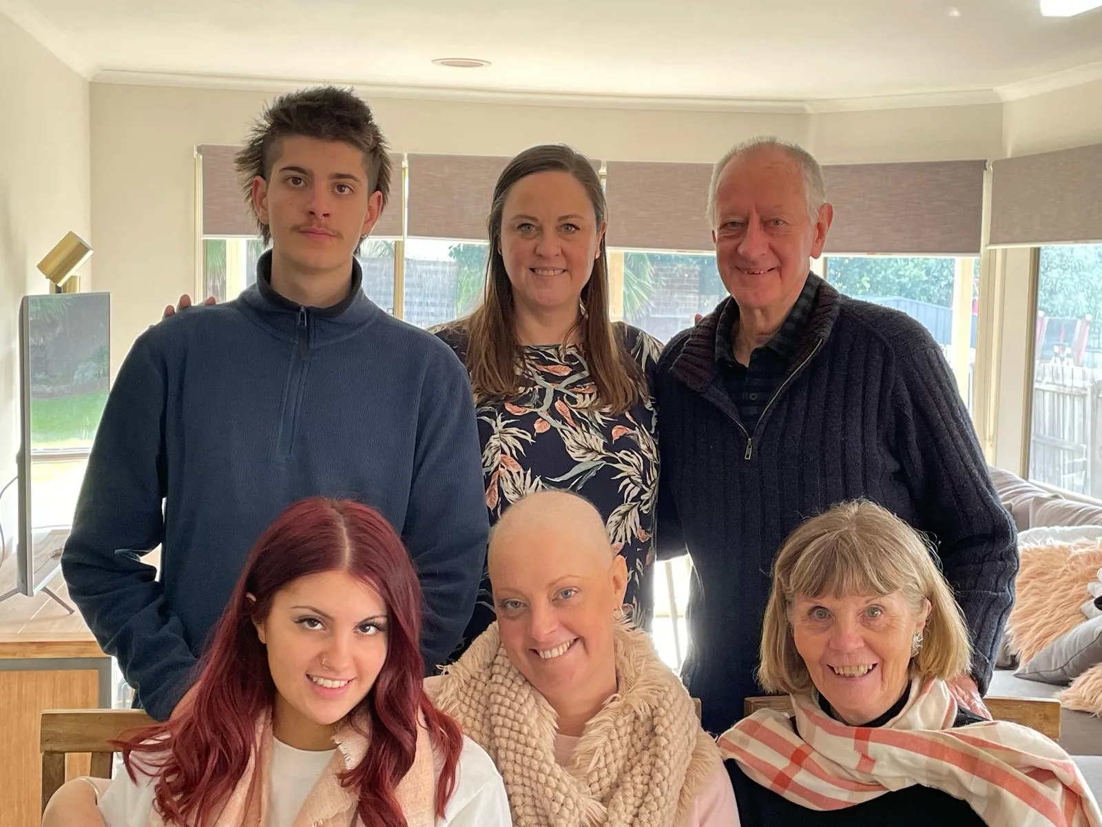 Nicole and her family