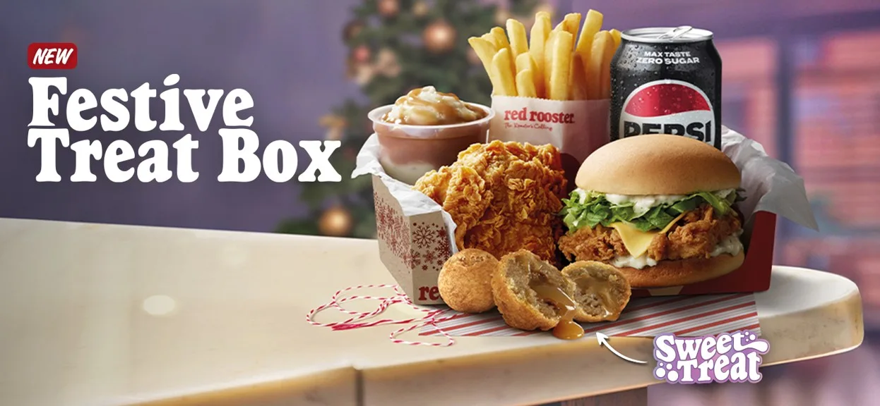 Red Rooster Festive Treat Box