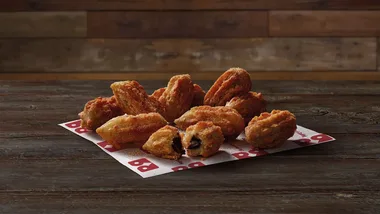 Red Rooster's new Choc Churro Bites.