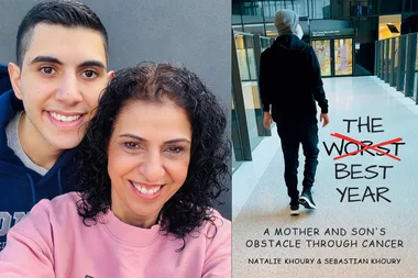 Mum and son cancer shock: My itchy scalp was cancer