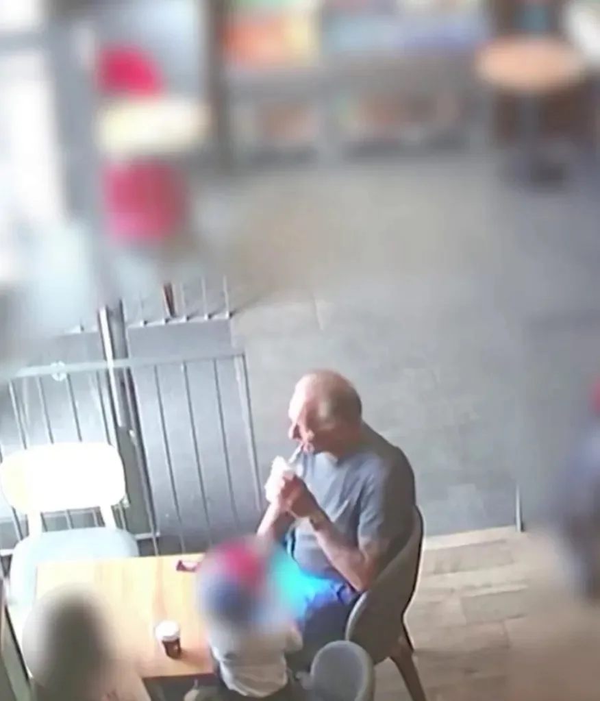 Derek Martin (pictured) took the Bashford children to McDonalds after murdering their parents