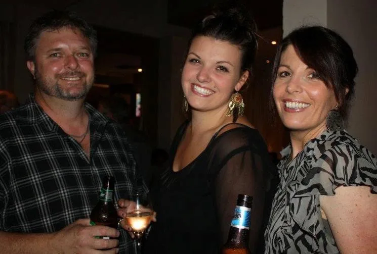 Image of stepdad, daughter and mother