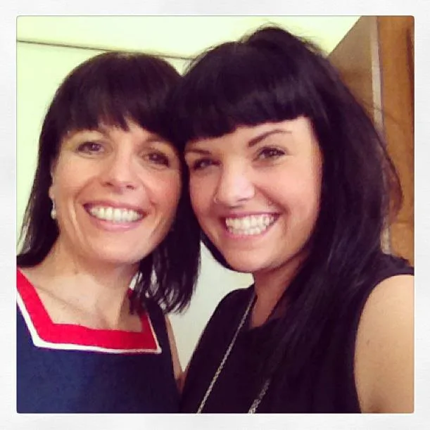 Image of mother and daughter before stabbing attack