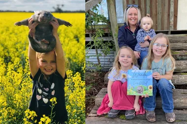 Farm accident tragedy: Our hearts were healed by a wombat