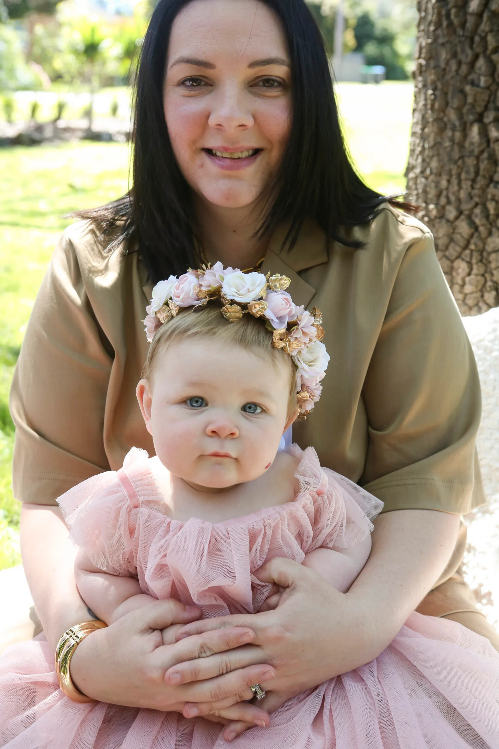 Image of mother and daughter