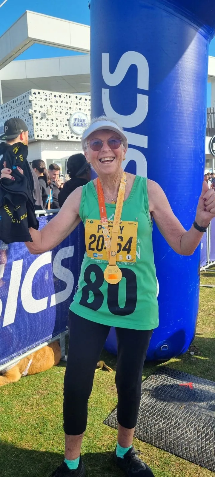 Heather Cooper (pictured) remains fit, active and healthy and says exercise is her therapy