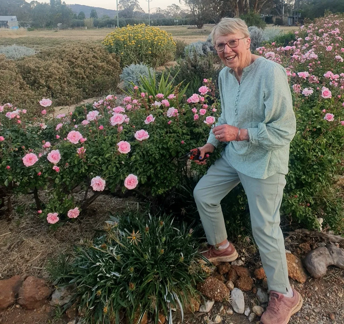 Heather Cooper (pictured) initially thought the reason she'd become unsteady on her feet was due to an ear infection.