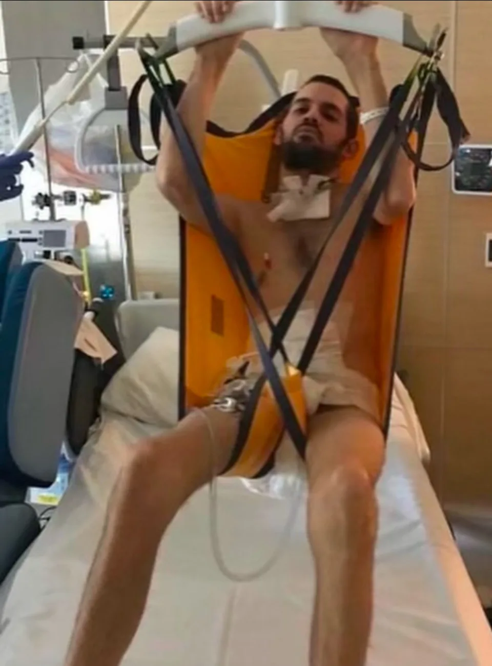 JC Pride (pictured) suffered a stroke in March 2018