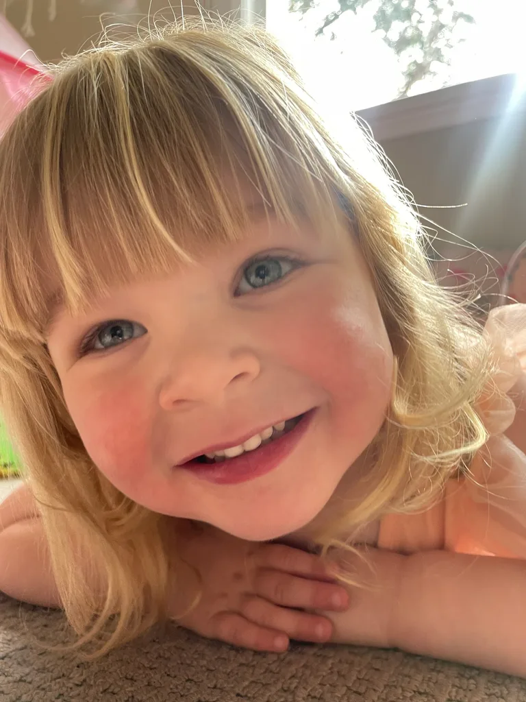 Image of little girl smiling