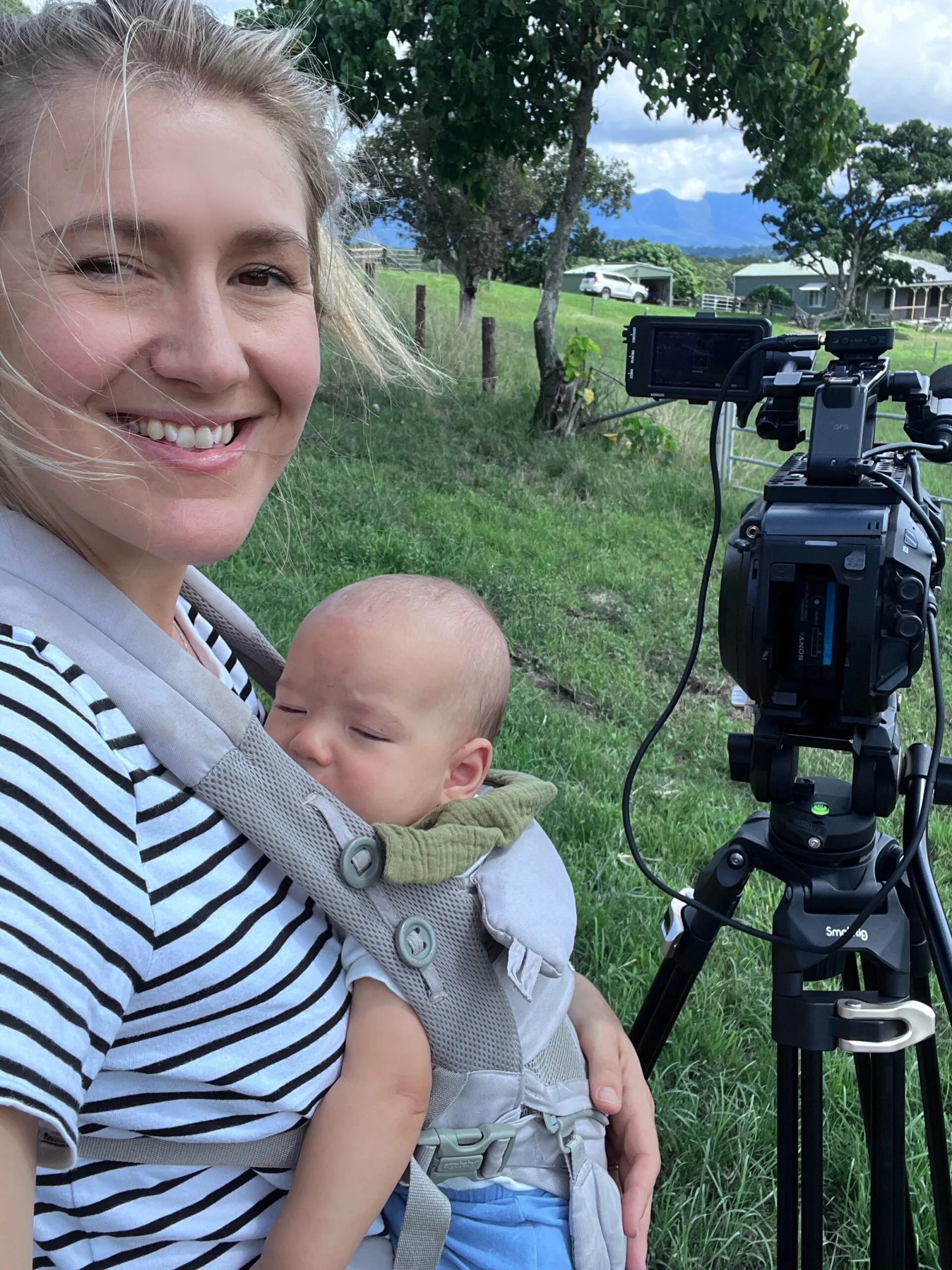 Danika's business means she is able to spend precious time with her family. 